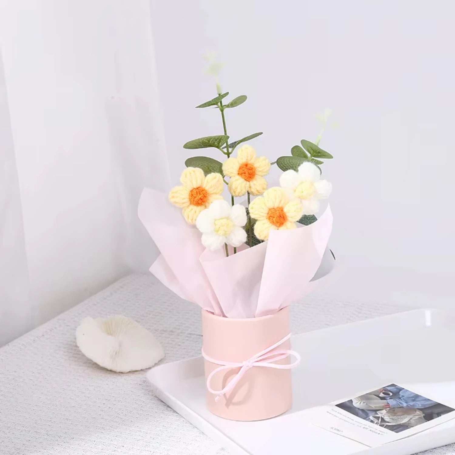 Kwiatowy Bukiet  z Rękodzieła