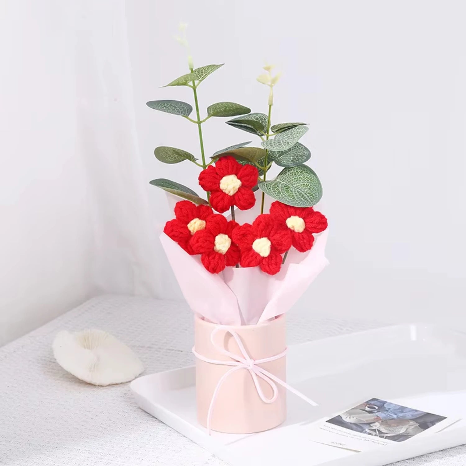 Kwiatowy Bukiet  z Rękodzieła