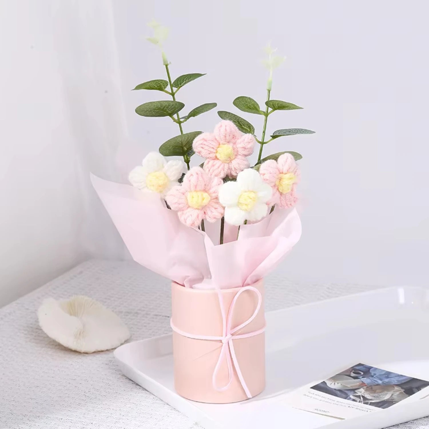 Kwiatowy Bukiet  z Rękodzieła